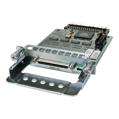 High-Speed WAN Interface Card serial adapter - 8 ports