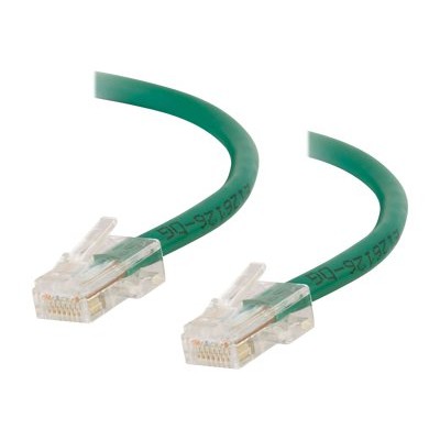 Cables To Go 25070 Cat5e Non Booted Unshielded UTP Network Patch Cable Patch cable RJ 45 M to RJ 45 M 1 ft CAT 5e stranded green