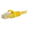 50ft Cat 6 550MHz Snagless Patch Cable Yellow