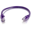1ft Cat 6 550MHz Snagless Patch Cable Purple