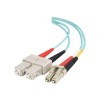 3M 10GB LC/SC Duplex 50/125 Multimode Fiber Patch Cable