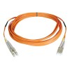 1M Duplex Multimode 50/125 Fiber Optic Patch Cable (LC-LC)