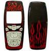 3585 P135 1C TRANSPARENT RED FLAME