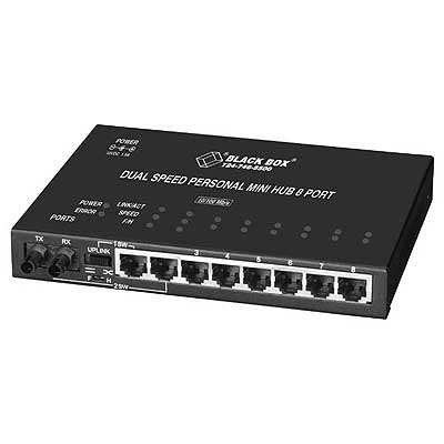 Dual Speed Personal MiniHub switch - 8 ports - desktop