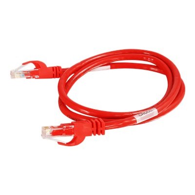 Cables To Go 27862 7ft Cat6 Snagless Unshielded UTP Network Crossover Patch Cable Red Crossover cable RJ 45 M to RJ 45 M 7 ft CAT 6 molded sn
