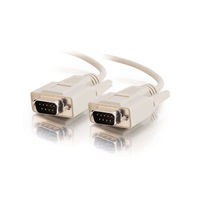 Cables To Go 09449 10ft DB9 M/M Cable - Beige Cables To Go 09449 10ft DB9 M/M Cable - Beige