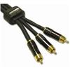 6FT CABLE A/V 3 RCA M/M-IMPACT ACOUS SW