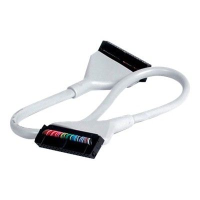 Single Drive Round Floppy Cable - floppy cable - 1.6 ft