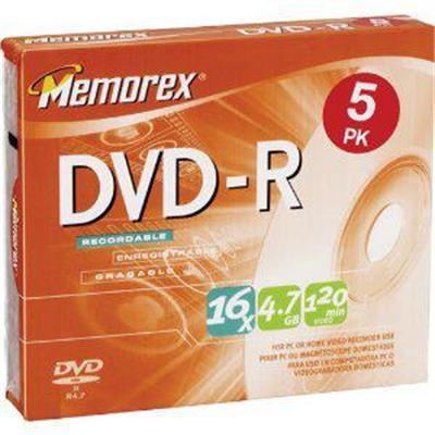 DVD R x 5 - 4.7 GB - storage media