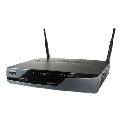 877W Integrated Services Router - router - DSL - 802.11b/g - desktop