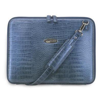 Faux-Croc Techstyle Portfolio - notebook carrying case