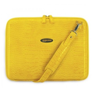 Faux-Croc Techstyle Portfolio - notebook carrying case
