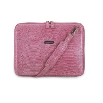 Faux-Croc Techstyle Portfolio - notebook carrying case