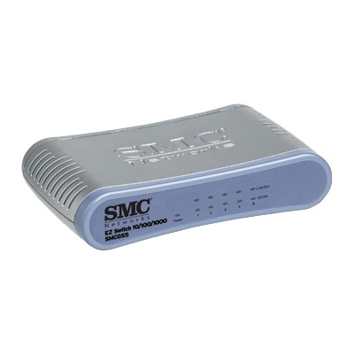 SMC EZ Switch SMCGS5 - switch - 5 ports - desktop
