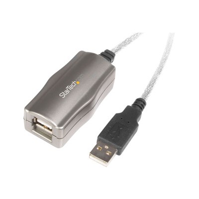 StarTech.com USB2FAAEXT15 15 ft USB 2.0 Active Extension Cable M F