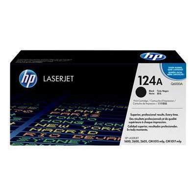 Color LaserJet Q6000A Black Print Cartridge with HP ColorSphere Toner