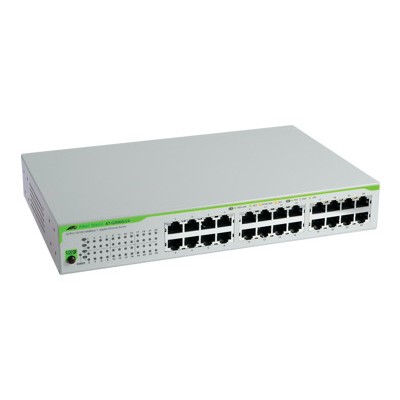 24 Port 10/100/1000T Unmanaged Switch with Internal Power Supply