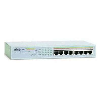 Allied Telesyn At-gs900/8-10 At Gs900/8 - Switch - Unmanaged - 8 X 10/100/1000 - Desktop