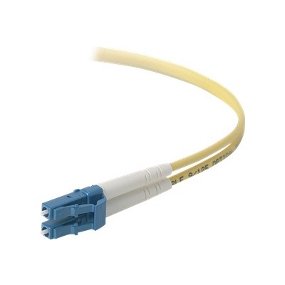 Belkin F2F802LL 01M Network cable LC PC single mode M to LC PC single mode M 3.3 ft fiber optic 8.3 125 micron B2B