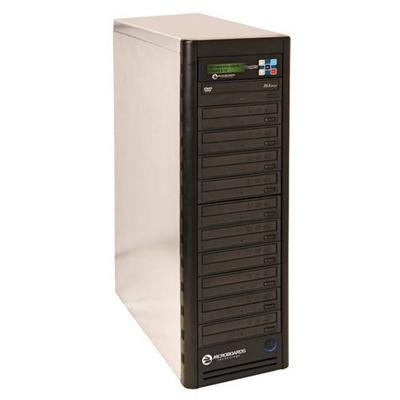 Copywriter DVD 1016 Premuim PRO tower duplicator with 10 Plextor (16x/48x) DVD-R/+R  HDD and 1 reader.  Standalone configuration with optional Firewire or USB 2