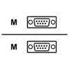 50'''' DB9 Male to DB9 Female Serial Extension Cable