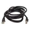CAT 5 SNAGLESS PATCH CABLE 14' Black