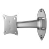 SmartMount Long Pivot Wall Mount for 10-22 LCD Screen-Silver