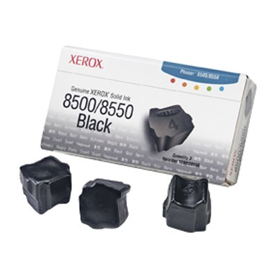 Xerox 108R00668 Genuine 3 black solid inks for Phaser 8500DN 8500N 8550DP 8550DT 8550DX