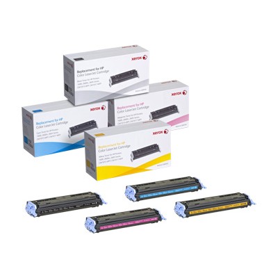 Xerox 6R941 Black toner cartridge equivalent to HP C9720A for HP Color LaserJet 4600 4600dn 4600dtn 4600hdn 4600n