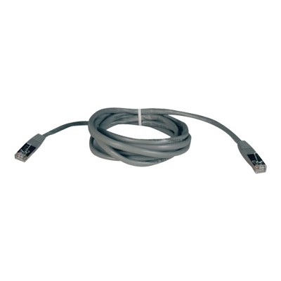 TrippLite N105 007 GY Cat5e 350MHz Molded Shielded Patch Cable STP RJ45 M M Gray 7 ft.