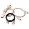 9 feet DVI USB audio cable kit