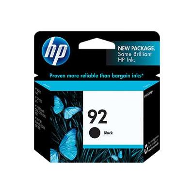 92 Black Inkjet Print Cartridge by HP