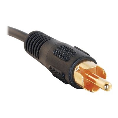 Cables To Go 25483 Value Series 25ft Value Series Mono Rca Audio Cable - Audio Cable - Rca (m) To Rca (m) - 25 Ft - Clear