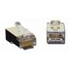 50PK CLEAR RJ45 SHEILDED-CAT5 PLUGS ROU