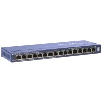 FS116P ProSafe 16 Port 10/100 Desktop Switch with 8 Port PoE
