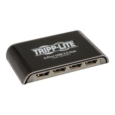 TrippLite U225 004 R 4 Port Desktop Hi Speed USB 2.0 USB 1.1 Hub 480Mbps 4ft Cable Hub 4 x USB 2.0 desktop