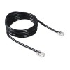 10 ft. Black Cat5e Molded Patch Cable