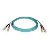 10ft 10Gig Duplex Multimode 50/125 Aqua Fiber Optic Patch Cable SC-SC 3 meter