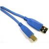 2m USB 2.0 A/B Cable Blue