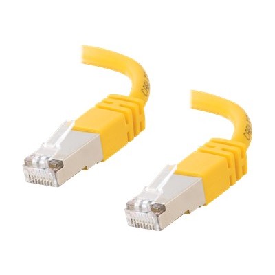 Cables To Go 27253 Cat5e Molded Shielded STP Network Patch Cable Patch cable RJ 45 M to RJ 45 M 7 ft STP CAT 5e molded stranded yellow