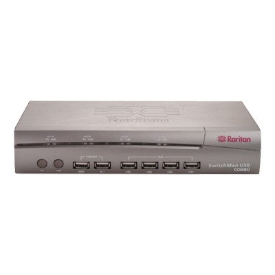 SwitchMan SW4-USB-COMBO - KVM / audio / USB switch - 4 ports - desktop