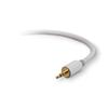 Mini-Stereo Audio Cable 6 fT. White