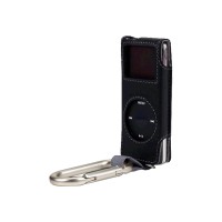 Carabiner Case for iPod nano (Black)