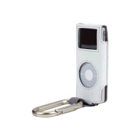 Carabiner Case for iPod nano (White)