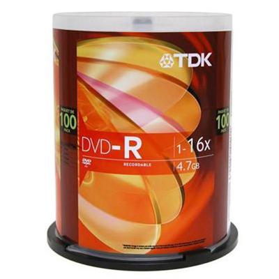 100Pack DVD-R 16X 4.7GB Single