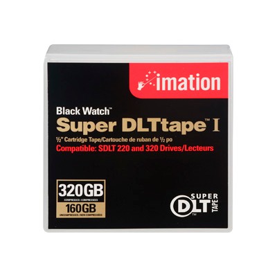 Black Watch Super DLT I 160GB Tape Cartridge by Imation