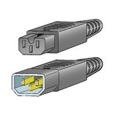 Cisco CAB C15 CBN= Jumper Power cable IEC 60320 C14 to IEC 60320 C15 2.3 ft for MDS 9020 9120 9140 9216 9216A 9216i