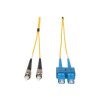 16ft Duplex Singlemode 8.3/125 Fiber Optic Patch Cable SC/ST 5 meter