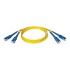 6ft Duplex Singlemode 8.3/125 Fiber Optic Patch Cable SC/SC 2 meter