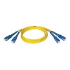 10ft Duplex Singlemode 8.3/125 Fiber Optic Patch Cable SC/SC 3 meter